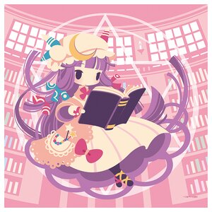 Yuru x Fuwa Patchouli  Knowledge Cushion Cover | Touhou Project