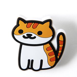 Neko Atsume Rubber Clips Pumpkin