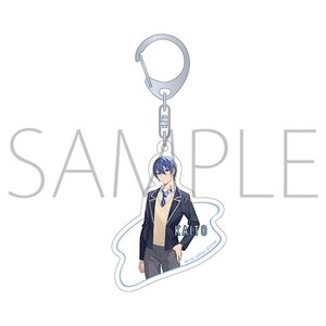 Hatsune Miku Series teffish School Uniform Holographic Acrylic Keychain Kaito