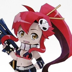 Pepatama Pepa-Cute Gurren Lagann Yoko Paper Figure