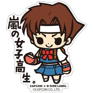 Capcom x B-Side Label Rival Schools Sticker Hinata