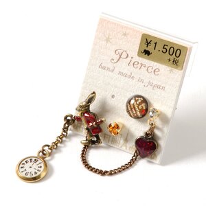 Alice in Wonderland Rabbit Earrings 1