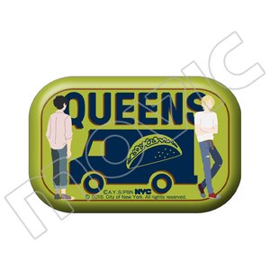 Banana Fish NYC Pin Badge Collection Queens Taco Van