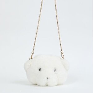 Honey Salon Bear Pochette White