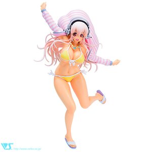 Charagumin No.103: Super Sonico Moamoa Parka Mizugi Tanned Ver. Garage Kit