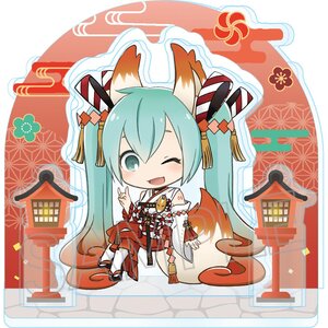 Hatsune Miku Hyakki Yakou Diorama Acrylic Stand Youko (Ume)