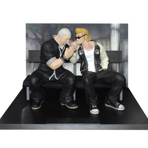 Crows x Worst True Friendship Harumichi Bouya and Osamu Furukawa FIgure Black