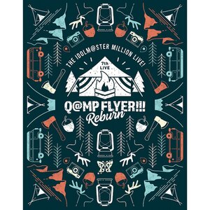 The Idolm@ster Million Live! 7th Live Q@mp Flyer!!! Reburn Live Blu-ray Limited Edition (5-Disc Set)