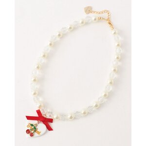 LIZ LISA Fruity Necklace White