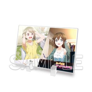 Love Live! Nijigasaki High School Idol Club Mini Acrylic Plate Kasumi & Shizuku