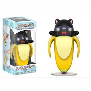 Bananya Vinyl Collectible: Black Bananya