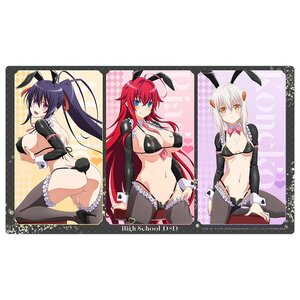 High School DxD Hero Rubber Mat Reverse Bunny (Black) Ver. [Pre-order]