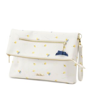 LIZ LISA Tulip Clutch Bag White