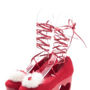 Swankiss Ballerina Shoes (Red) [Red M]