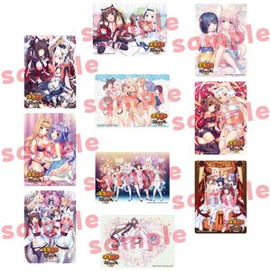 Nekopara 10th Anniversary Exhibition in Bashamichi Acrylic Trading Card Box Set