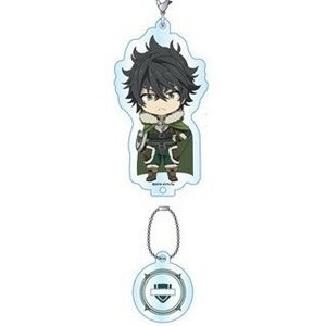 Nendoroid Plus The Rising of the Shield Hero Acrylic Keychain w/ Charm Collection Naofumi Iwatani 