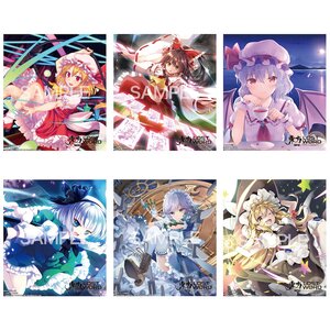 Touhou Lost Word Trading Mini Shikishi Board Collection Vol. 1 Box Set