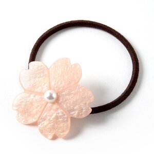 Osewaya Sakura Flower Hair Tie Light Pink