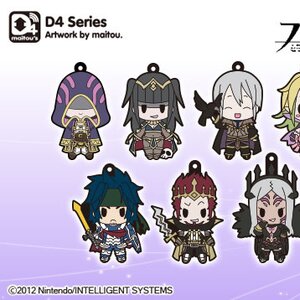 D4 Fire Emblem: Awakening Rubber Keychain Vol.6