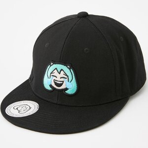 Miku Moji Embroidery Cap