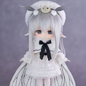Piccodo Action Doll x White Box Alice Deformed Doll & Haneko No Make-up Doll Head Set Shirokuwa