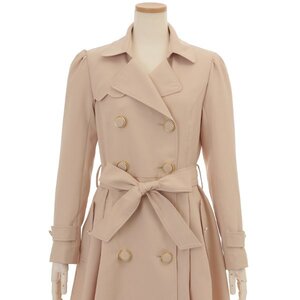 LIZ LISA Bijou Button Trench Coat Beige