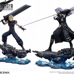 Square Enix Masterline Final Fantasy VII Rebirth Cloud Strife vs Sephiroth 1/4 Scale Figure Set [Pre-order]