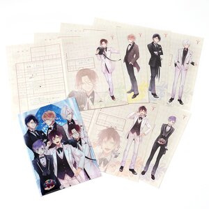 Diabolik Lovers Bloody Bouquet Clear File Folder Sakamaki Ver.