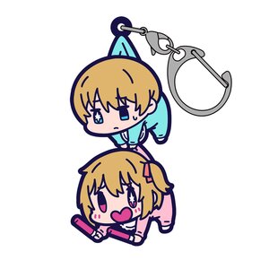 Oshi no Ko Tsumamare Keychain Collection Aqua & Ruby: Childhood Ver.