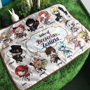 Tales of Zestiria the X & Berseria Chibi Character Full Color Blanket