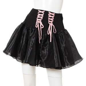Swankiss Fluffy Tulle Skirts Black
