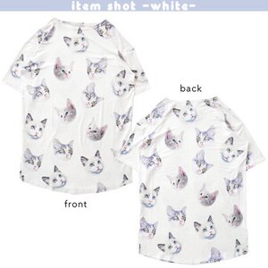 ACDC RAG Cat T-Shirt Dress White