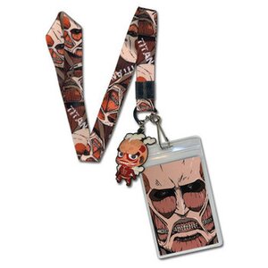 Attack on Titan Chibi Colossal Titan Lanyard