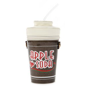 FLAPPER Juice Shoulder Bag Black (Apple Soda)