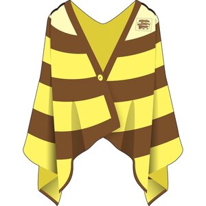 Love Live! Nijigasaki High School Idol Club FLOWER MUSIC LIVE Boooooom Boooooom Bee!! Cloak-style Blanket