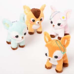 Kojika no Latte Deer Plush Collection (Ball Chain) Complete Set + Mini Plushie