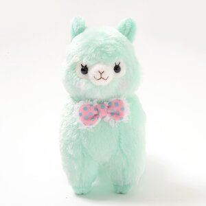 Alpacasso Mokomoko Ribbon Alpaca Plush Collection (Ball Chain) Mint-chan