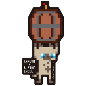 Capcom x B-Side Label Monster Hunter Sticker Felyne (Pixelated)