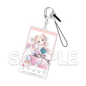 Love Live! Hasu no Sora Jogakuin School Idol Club Acrylic Keychain in Social Media Style Dream Believers Ver. Rurino Osawa