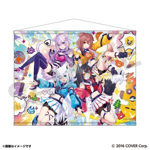 hololive GAMERS fes. Cho-Cho-Cho-Cho GAMERS Tapestry Key Visual Ver.