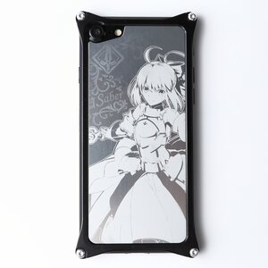 Fate/Grand Order x GILD design Saber/Altria Pendragon (Lily) iPhone Case White Ver. (iPhone 7)