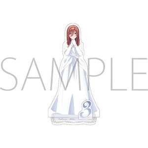 The Quintessential Quintuplets Movie Wedding Dress Acrylic Stand Miku