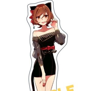 Vocaloid Minoru Asagao Cat Party Acrylic Stand  Meiko