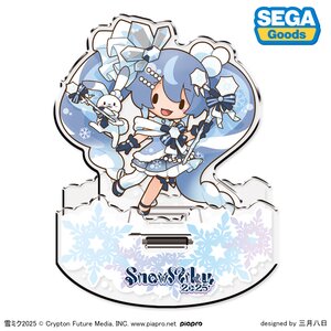 Snow Miku 2025 Fuwapuchi Swing Acrylic Stand [Pre-order]
