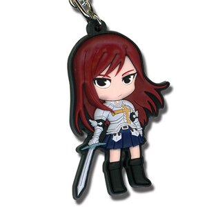 Fairy Tail SD Keychains Erza Scarlet (Serious)