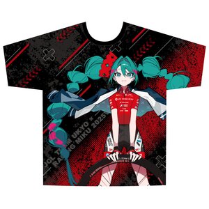 Racing Miku 2025 Jcl Team Ukyo Cheering Ver. Full Graphic T-Shirt XL [Pre-order]