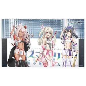 Fate/kaleid liner Prisma Illya: Licht - The Nameless Girl Rubber Mat Illya & Miyu & Chloe: Race Queen Ver.