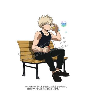 My Hero Academia Soap Bubble Acrylic Stand Katsuki Bakugo