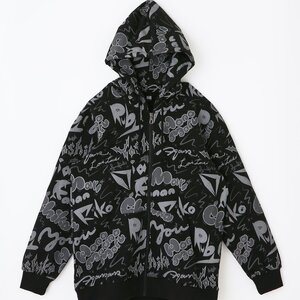 Love Live! Sunshine!! Aqours Members Black Zip Hoodie M