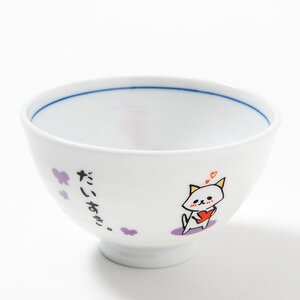 Hitokoto Animal Bowls (Cat) Daisuki